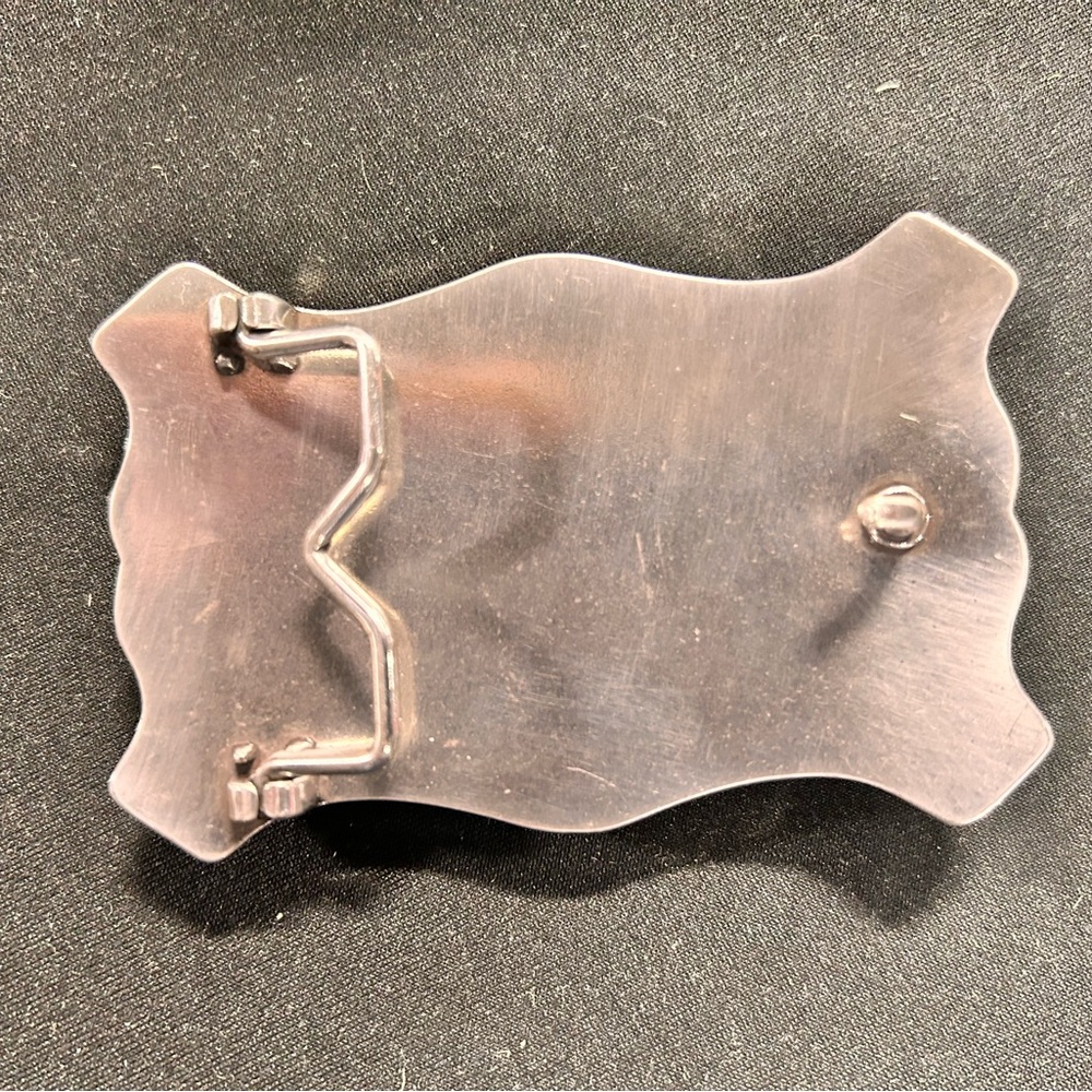 Western Bull Head Belt Buckle - Picture 3 of 3